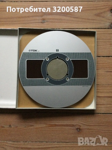 3 бр. Метална магнетофоннa ролка TDK 26,5 cm, снимка 3 - Декове - 53963983