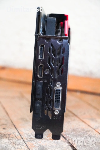 MSI GeForce GTX 1060 GAMING X 6G, снимка 5 - Видеокарти - 54018075