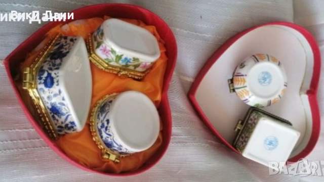 ретро порцелан позлата маркиран, снимка 8 - Колекции - 34201552