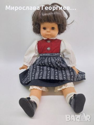 Немска кукла от Западна Германия, с маркировка и етикет, 44 см висока, снимка 5 - Колекции - 45712193
