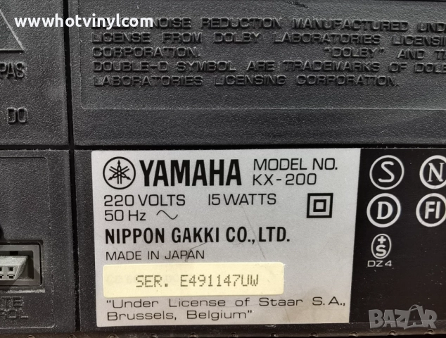 Дек Yamaha kx-200, снимка 4 - Декове - 52812838