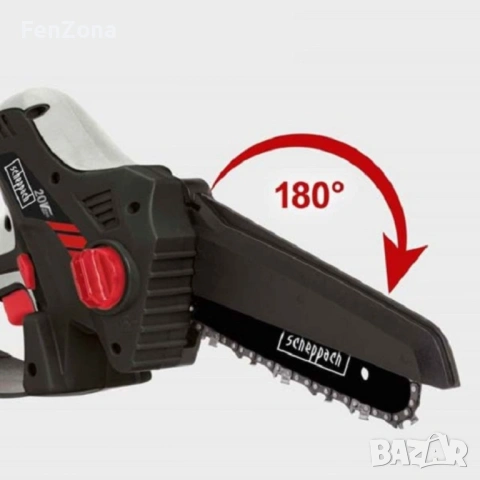 Акумулаторен трион за рязане на клони Scheppach,12м гаранция, снимка 6 - Градинска техника - 54049940