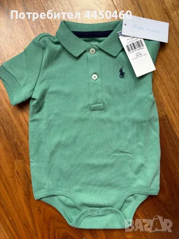 Бебешко боди Ralph Lauren 6м, снимка 1