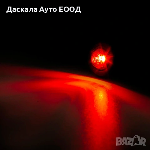 1 бр. кръгли LED ЛЕД габарити опушени SMOKED за ролбар Eagle Eye 12-24V  , 3 цвята , Полша, снимка 7 - Части - 53730963