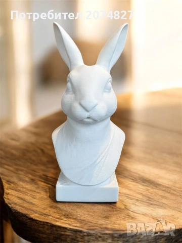 Заек статуетка, снимка 2 - Декорация за дома - 53370815