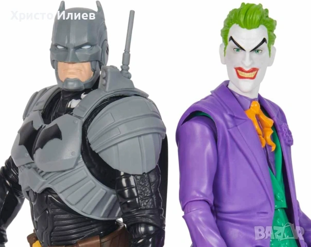 Комплект фигури Батман и Джокера DC Battman Приключенска битка 30 cm, снимка 8 - Фигурки - 54226036