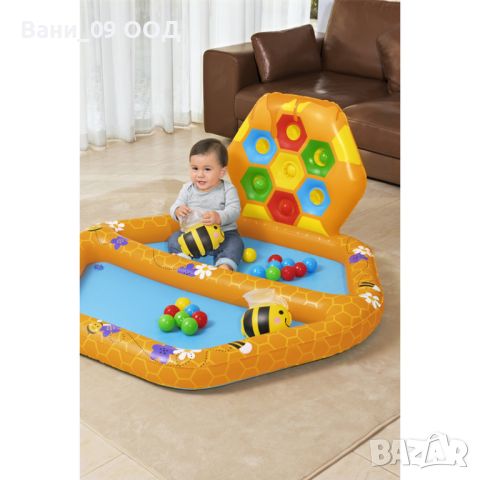 Детски басейн/център за игра , снимка 11 - Надуваеми играчки - 45878668