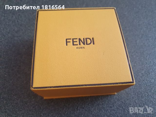 Нови обеци FENDI - два модела, снимка 4 - Обеци - 45892128