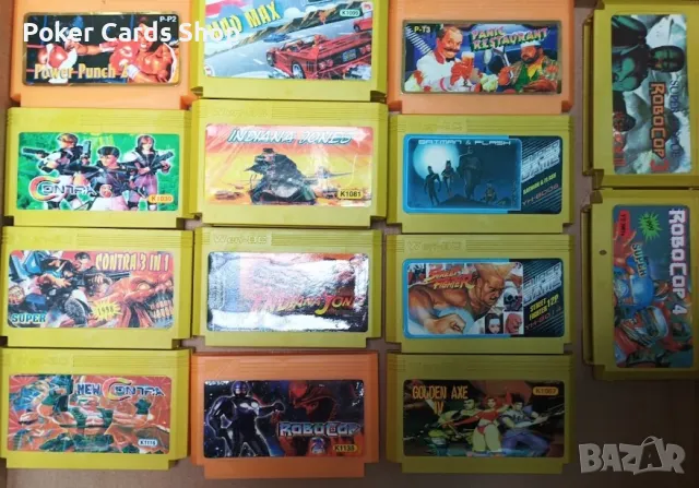 Игри # Жълтите Дискети # Касетки за Terminator и NES # 8-bit Видео Конзоли, снимка 2 - Други игри и конзоли - 49741125