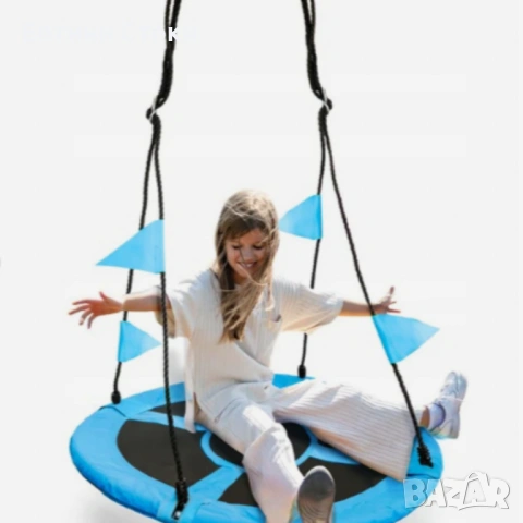 Люлка „Щъркелово гнездо“ до 150 кг, снимка 8 - Градински мебели, декорация  - 53716293