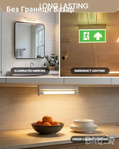 Нови 2 броя комплект Флуоресцентна Тръба T4 G5 6W 232мм Мека Бяла Светлина, снимка 4 - Други - 54089816