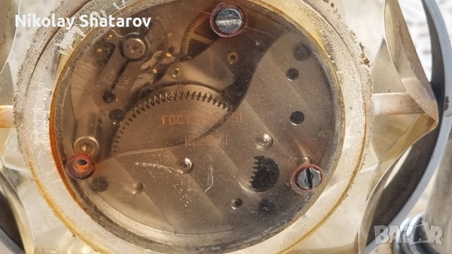 Руски часовник , снимка 5 - Антикварни и старинни предмети - 53536988