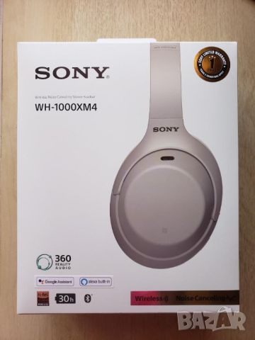 Sony WH-1000XM4 bluetooth слушалки, снимка 1 - Bluetooth слушалки - 46224811