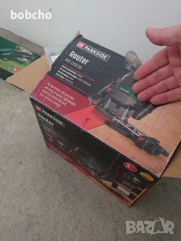 Оберфреза Parkside (Нова), снимка 8 - Други инструменти - 53918195