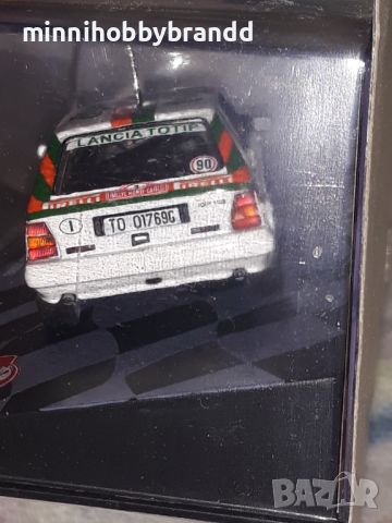 Lancia Delta HF 4WD Rally Monte-Carlo 1988 A.Fiorio-L.Pirollo  1.43 Eaglemoss. Top model., снимка 6 - Колекции - 46572338