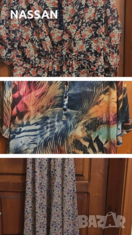 Красиви ефирни летни туники и лятна рокля