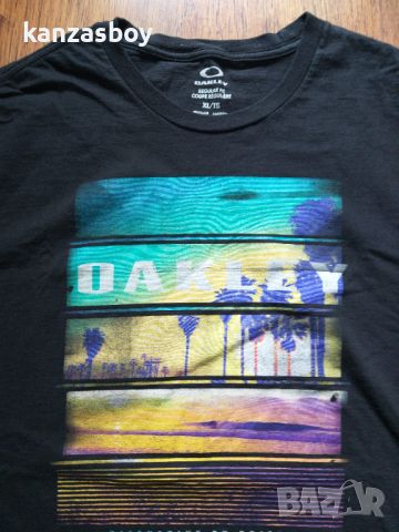 oakley - страхотна мъжка тениска ХЛ , снимка 1 - Тениски - 45718089