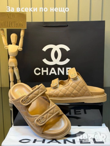 Chanel Дамски Чехли Шанел - Различни Цветове Код SK1320, снимка 5 - Чехли - 54286532
