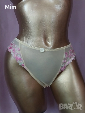 Miriale M Прозрачна ,еластична ,жълта бикина