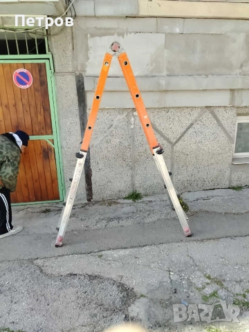 Алуминиева Altrex съъваема стълба 4.10 до 150 кг, снимка 8 - Други инструменти - 54220738