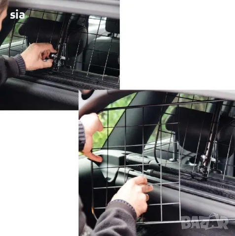 Метална преграда за кучета и др. домашни любимци, от 106см до 145см, снимка 3 - Аксесоари и консумативи - 49856444