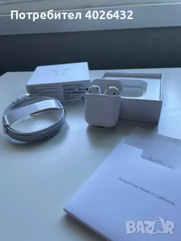 AirPods Gen 2, снимка 3 - Bluetooth слушалки - 47054472