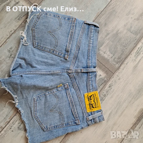 Къси дънкови панталони Levis 501 Peanut Снупи lmtd edition оригинал, снимка 1