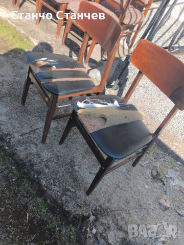 Продавам 14 стола масив за реставрация, снимка 5 - Столове - 53474876