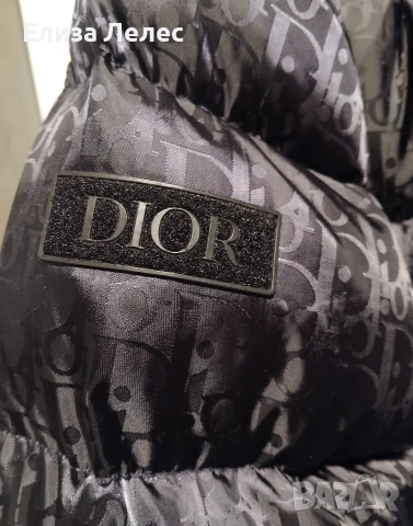 Dior Homme мъжко яке с гъши пух размер 52, снимка 5 - Якета - 53288466