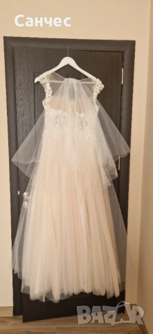 Сватбена рокля, снимка 4 - Сватбени рокли - 53173221