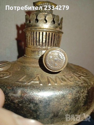 Стари газени лампи и бензинов примус ,,ВАТ" G.D.R. 60-те години., снимка 4 - Антикварни и старинни предмети - 54112383