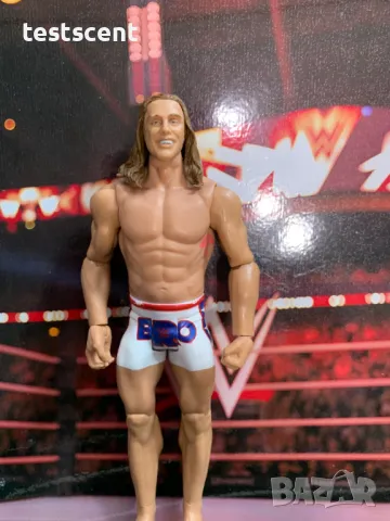 Екшън фигура WWE Matt Riddle Мат Ридъл bro Mattel Basic figure играчка, снимка 4 - Колекции - 49511560