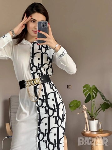 рокля Louis vuitton christian dior, снимка 6 - Рокли - 51458585