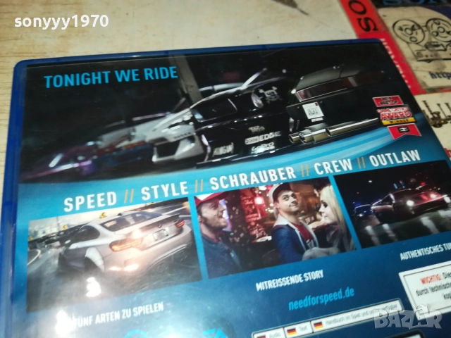 SONY PS4 GAME-NEED FOR SPEED 0610251254, снимка 12 - Игри за PlayStation - 51960574