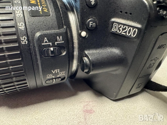 Фотоапарат Nikon D3200+обектив, снимка 11 - Фотоапарати - 53497032