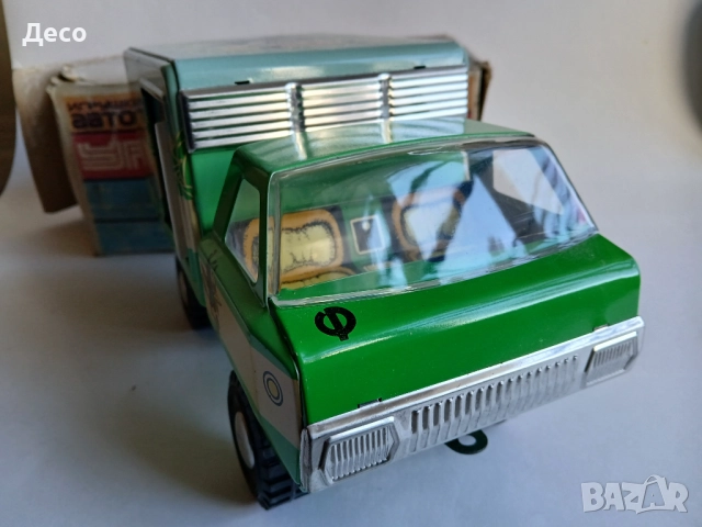 Стара руска играчка камион., снимка 3 - Колекции - 52865736