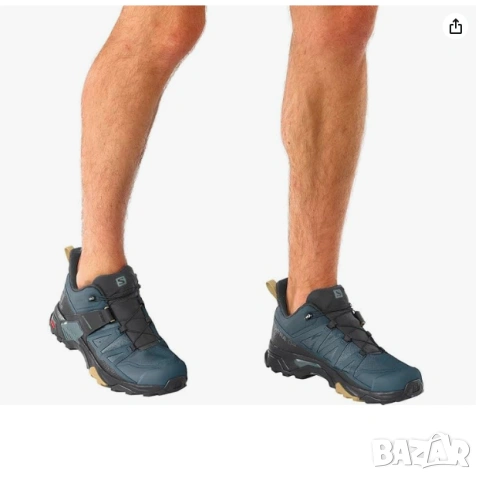 туристически обувки / маратонки Salomon X Ultra 4 Gore-Tex 'Black Blue' номер 41 1/3, снимка 6 - Маратонки - 53699962