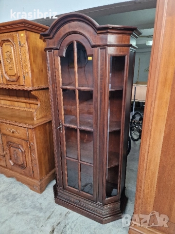 Масивна Витрина -внос от Германия! , снимка 2 - Секции и витрини - 52479079