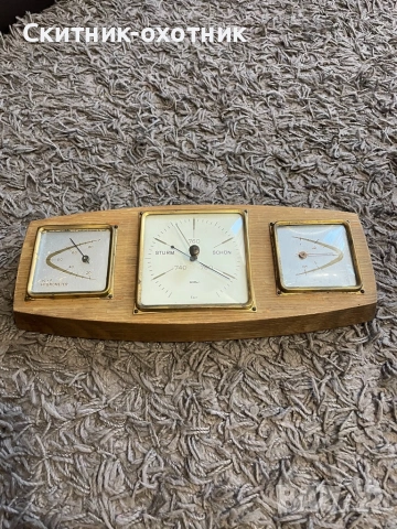 Стар немски измервателен уред, снимка 2 - Антикварни и старинни предмети - 53253526