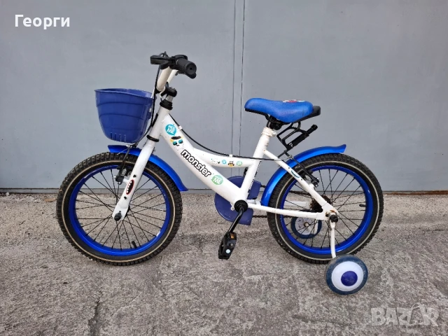 Детски велосипед Moni-16цола, снимка 4 - Велосипеди - 51278130