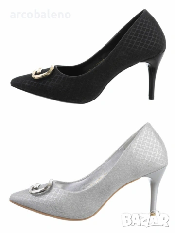 Дамски обувки на висок ток, 2цвята 