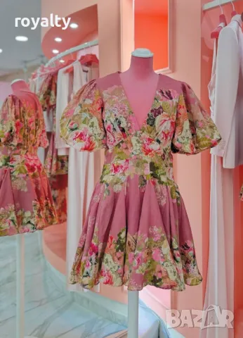 Елегантна дамска стилна рокля , снимка 2 - Рокли - 50184971