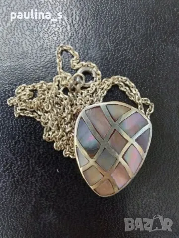 Два броя / Винтидж / Руски сребърен медальон / висулка / проба 925  , снимка 10 - Колиета, медальони, синджири - 26738943