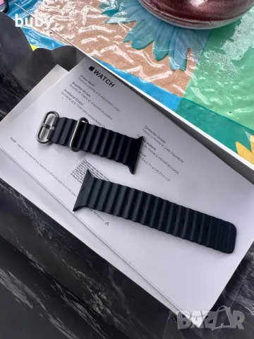 НОВ - ГАРАНЦИОНЕН!!! Смарт часовник Apple Watch Ultra 49 мм, Cell, Titanium Case, снимка 6 - Мъжки - 47007438