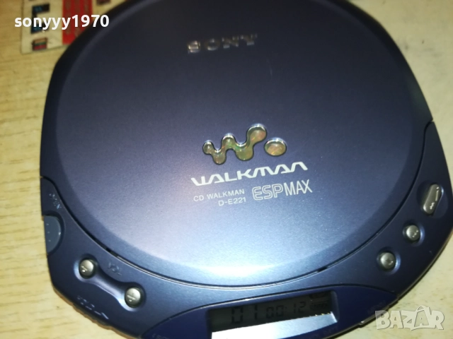 SONY DISCMAN-ВНОС SWISS 2409251101, снимка 2 - Радиокасетофони, транзистори - 51817699