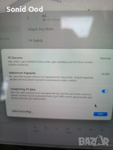 macbook air m3 15 инча 16GB 100% батерия, снимка 3 - Лаптопи за дома - 54108568