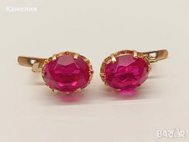 Руско злато , снимка 2 - Обеци - 54193633