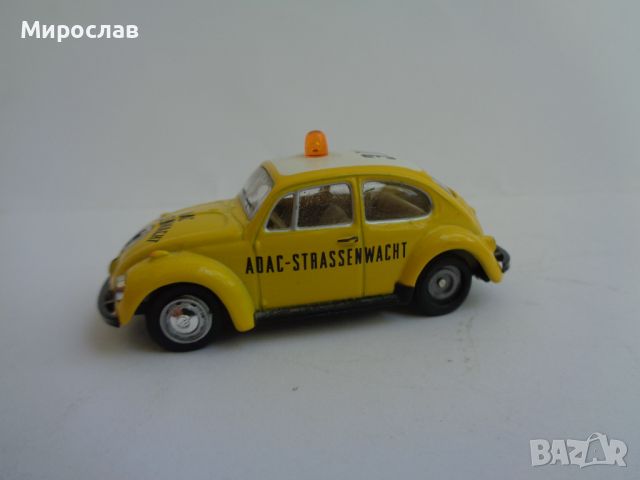  1:72 HONGWELL VW BEETLE ADAC ИГРАЧКА КОЛИЧКА МОДЕЛ, снимка 1