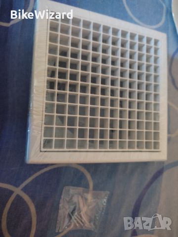 GEFONG Стенна вентилационна решетка 6 инча 150 мм с мрежа против комари НОВА, снимка 6 - Други стоки за дома - 45912273