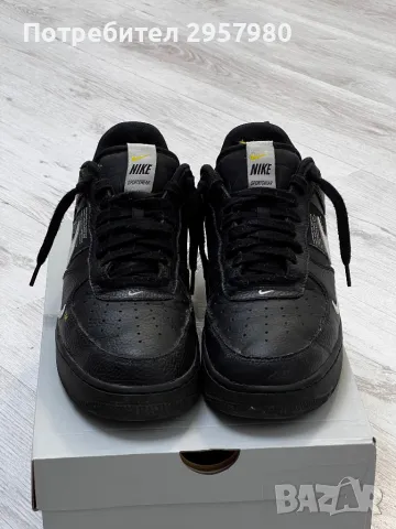 Обувки Nike Air Force ‘07 LV8 Utility White/Black, снимка 3 - Маратонки - 47244848